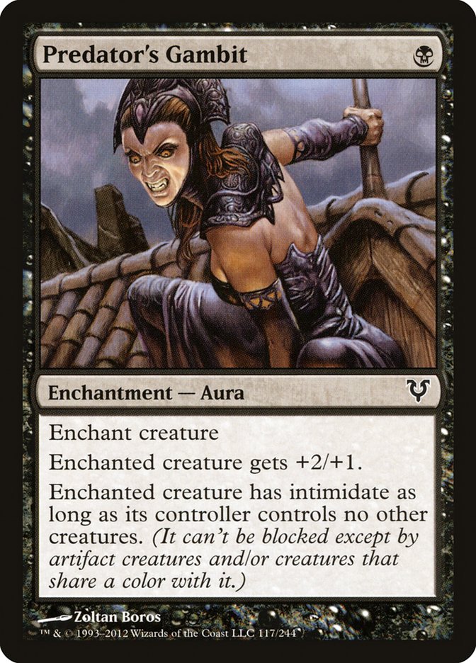 Predator's Gambit [Avacyn Restored] Foil