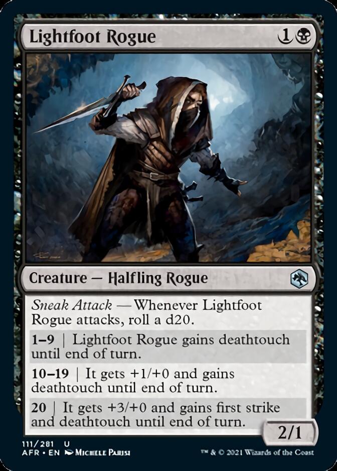 Lightfoot Rogue [Dungeons & Dragons: Adventures in the Forgotten Realms] Foil