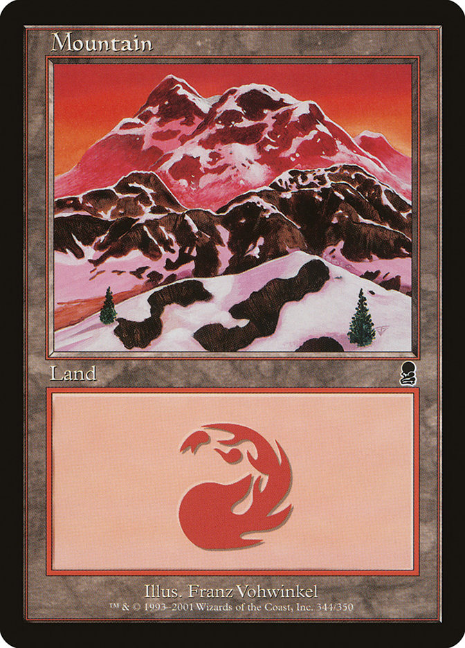 Mountain (344) [Odyssey] Foil