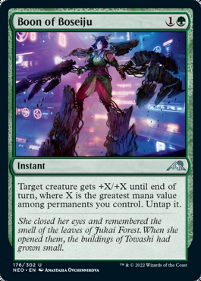 Boon of Boseiju [Kamigawa: Neon Dynasty] Foil