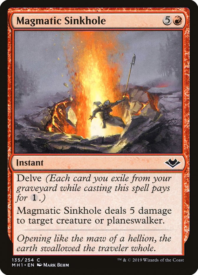 Magmatic Sinkhole [Modern Horizons] Foil