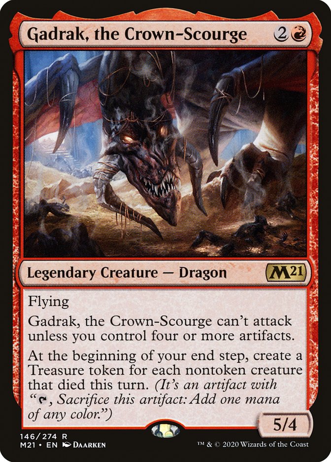 Gadrak, the Crown-Scourge [Core Set 2021] Foil