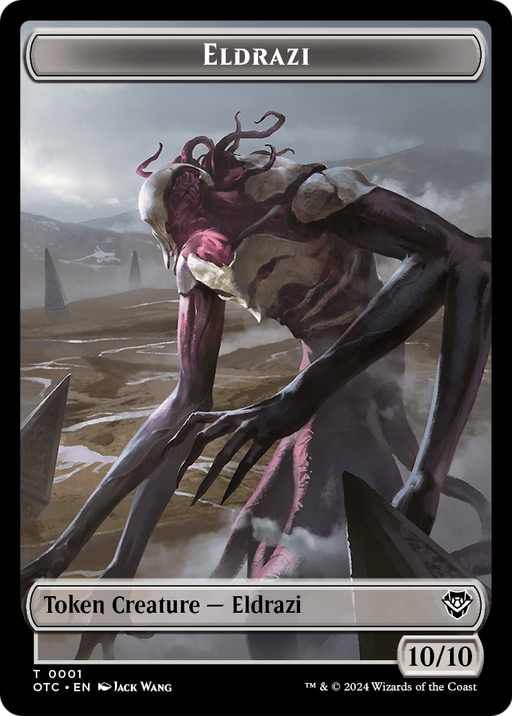 Eldrazi  [Outlaws of Thunder Junction Commander Tokens]