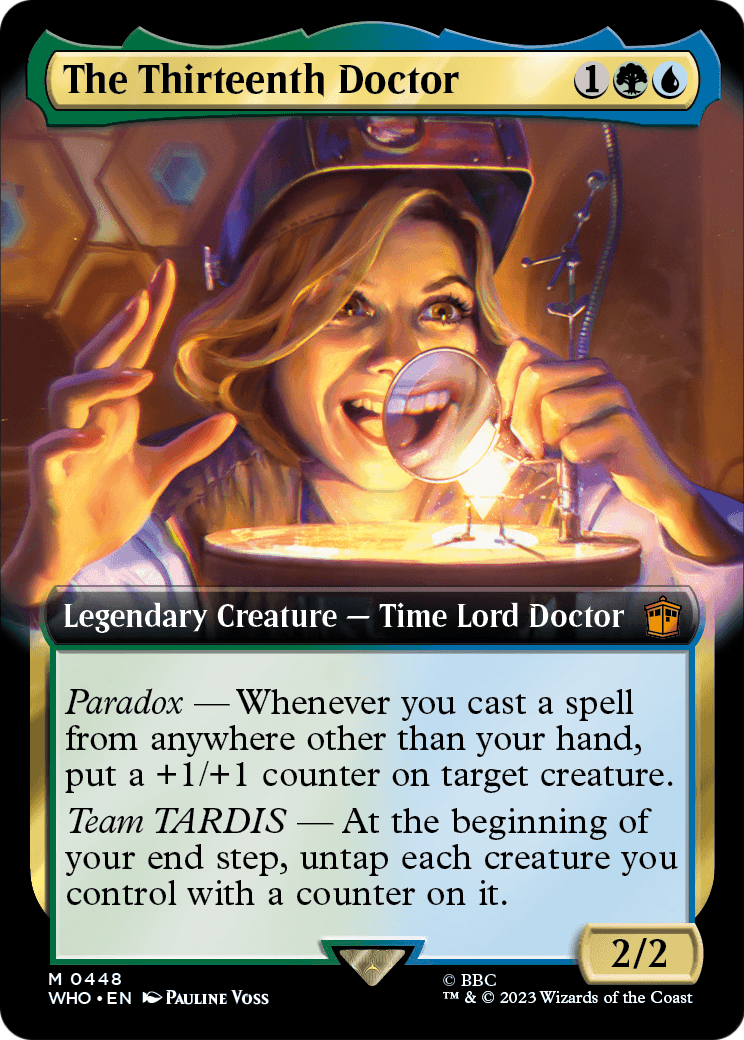 The Thirteenth Doctor (Extended Art) [Doctor Who] Foil