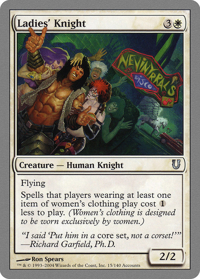 Ladies' Knight [Unhinged] Foil
