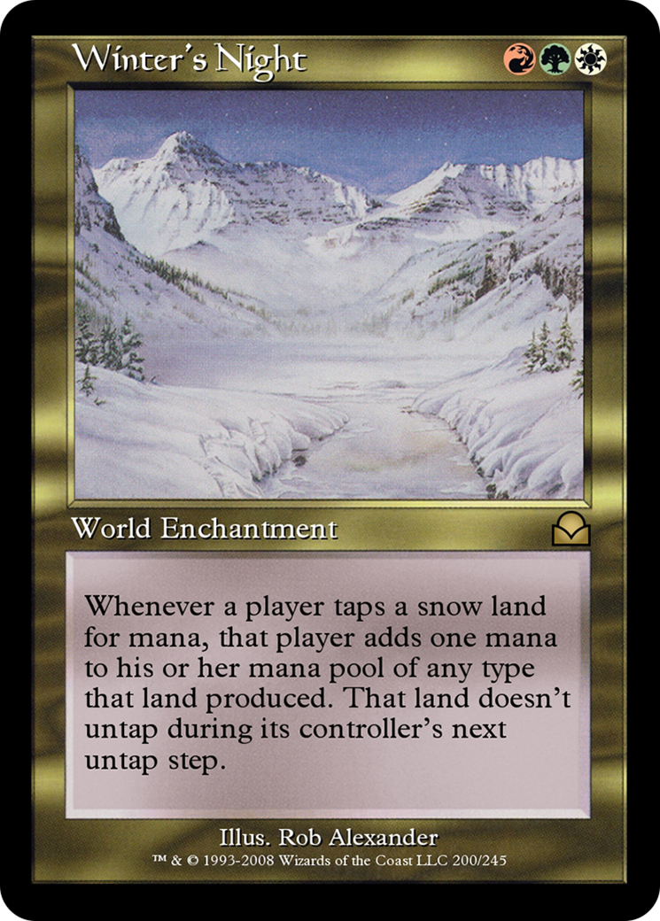 Winter's Night  [Masters Edition II] Foil
