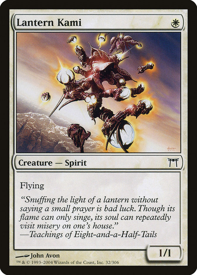 Lantern Kami [Champions of Kamigawa] Foil