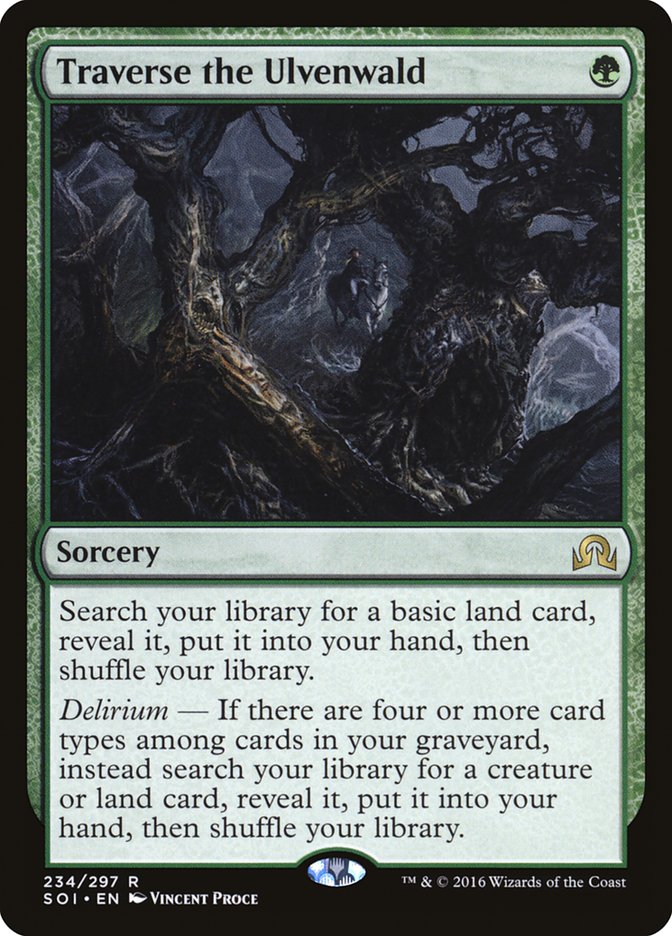 Traverse the Ulvenwald [Shadows over Innistrad] Foil