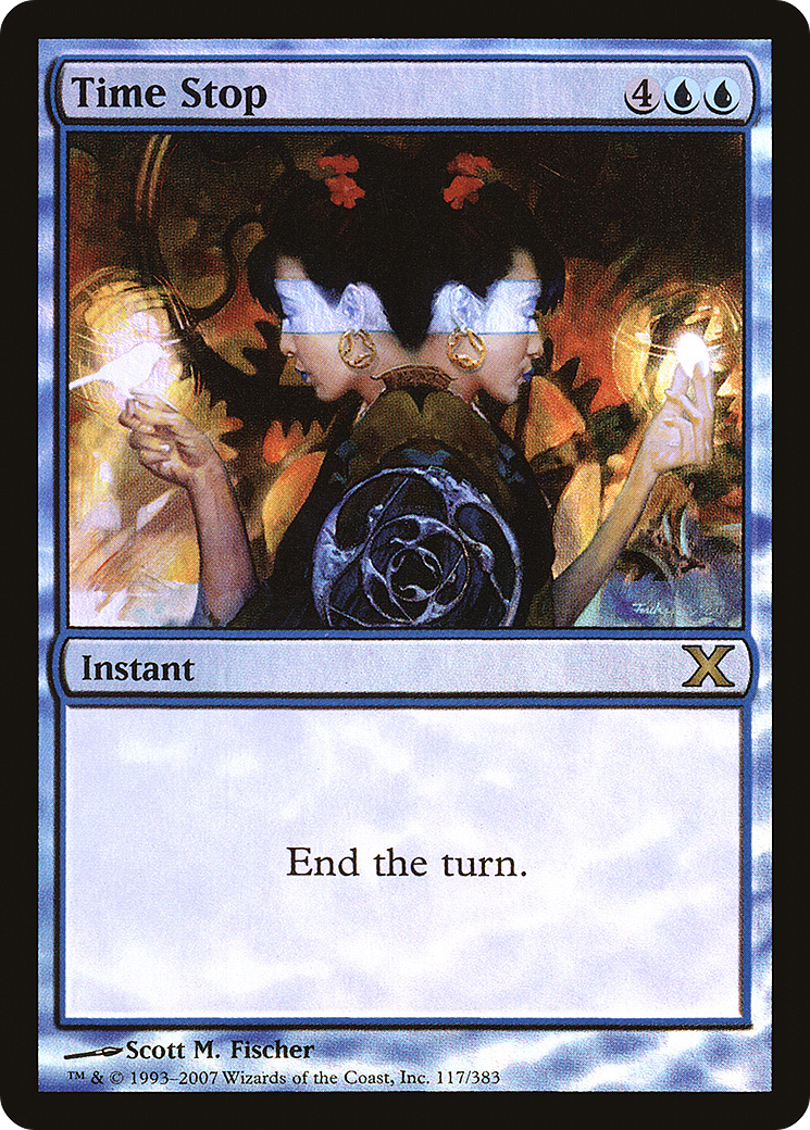 Time Stop  [Tenth Edition] Foil