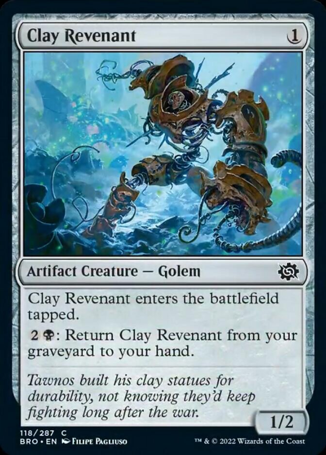 Clay Revenant [The Brothers' War] Foil