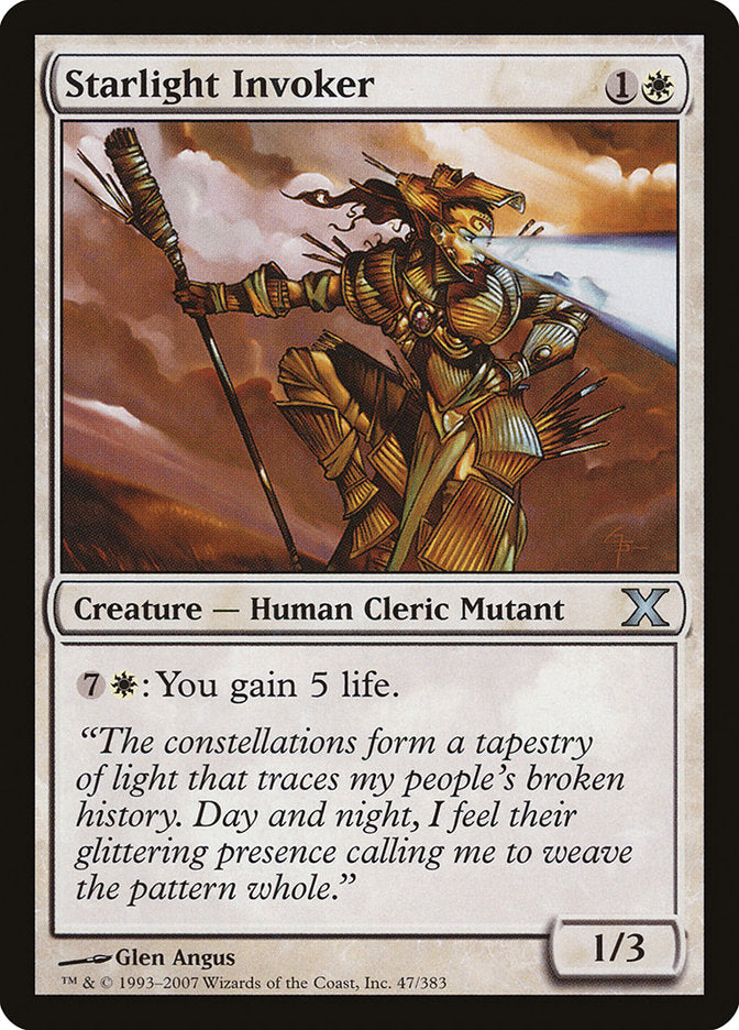 Starlight Invoker [Tenth Edition] Foil