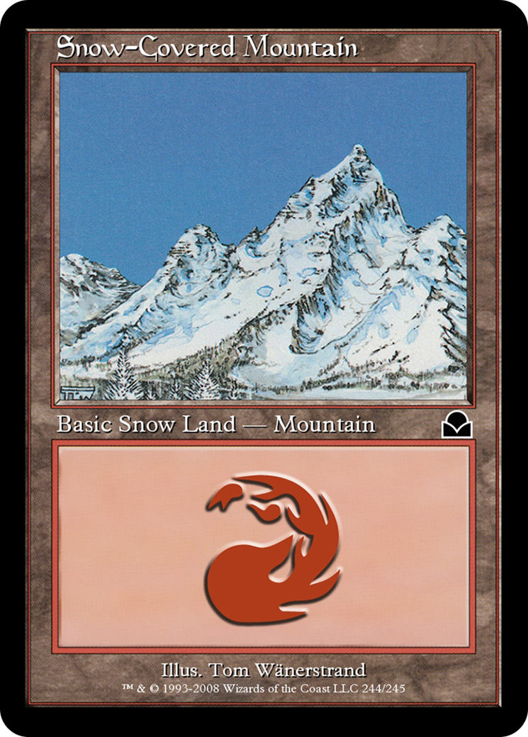 Snow-Covered Mountain  [Masters Edition II] Foil