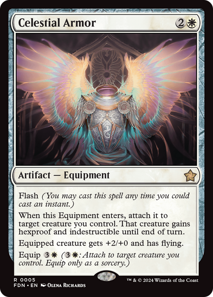 Celestial Armor [Foundations] Foil