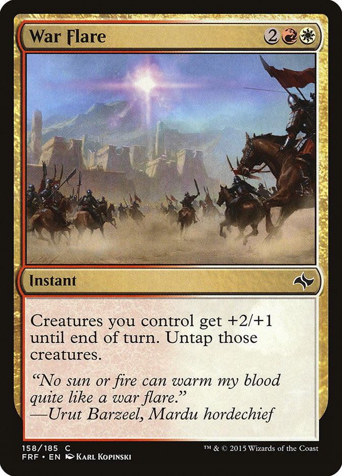 War Flare [Fate Reforged] Foil