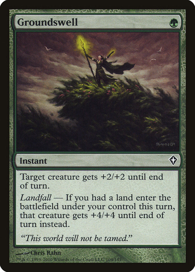 Groundswell [Worldwake] Foil
