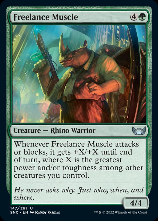 Freelance Muscle [Streets of New Capenna] Foil