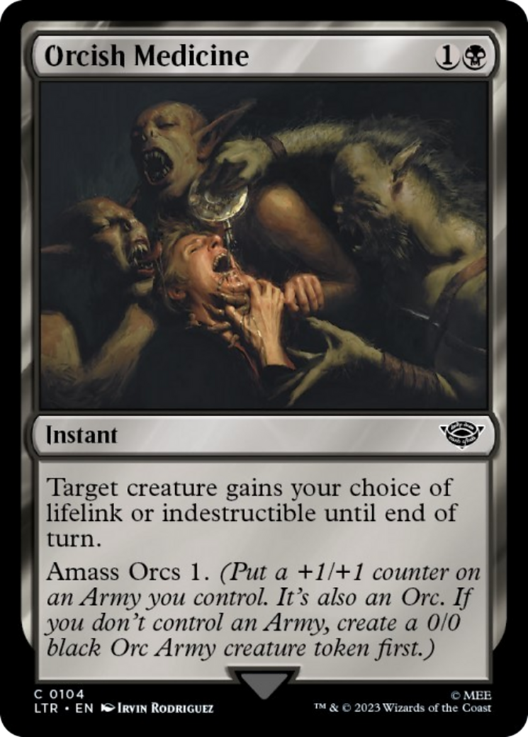 Orcish Medicine [The Lord of the Rings: Tales of Middle-Earth] Foil