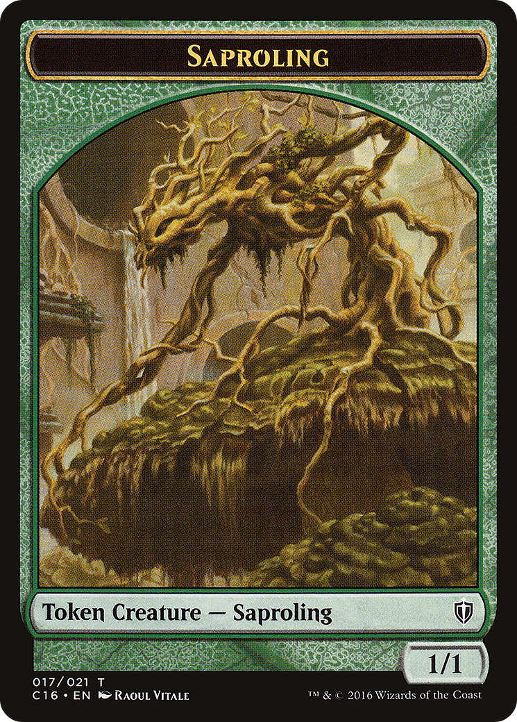 Saproling  [Commander 2016 Tokens]