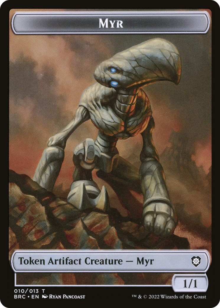 Myr  [The Brothers' War Commander Tokens] Foil