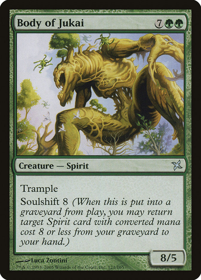 Body of Jukai [Betrayers of Kamigawa] Foil