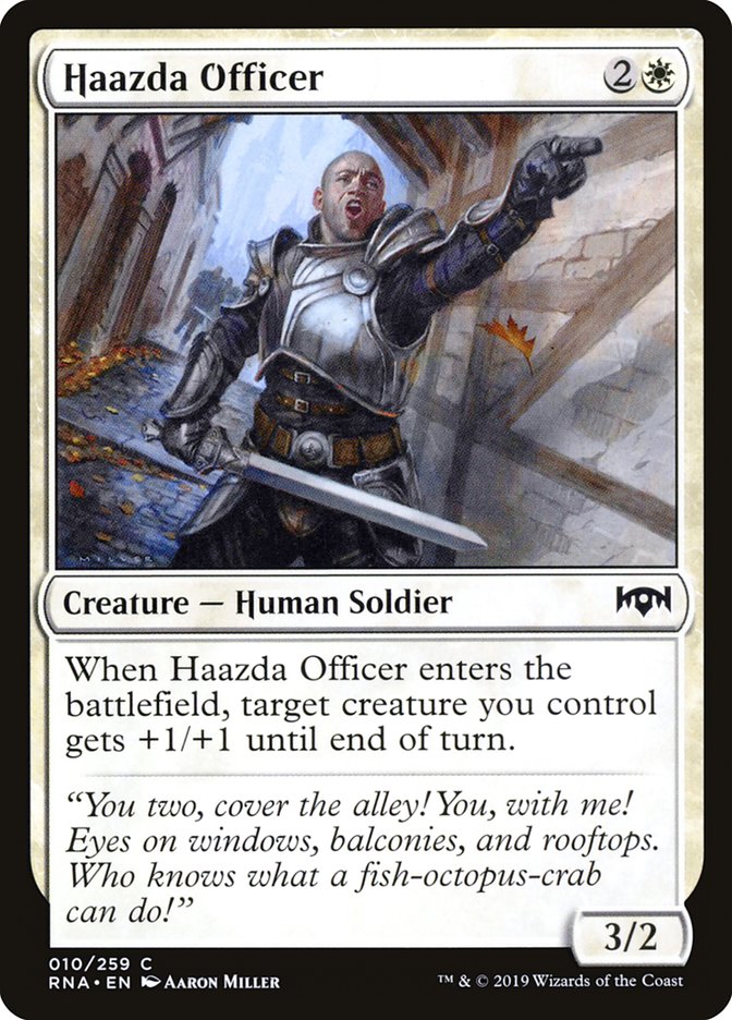 Haazda Officer [Ravnica Allegiance] Foil