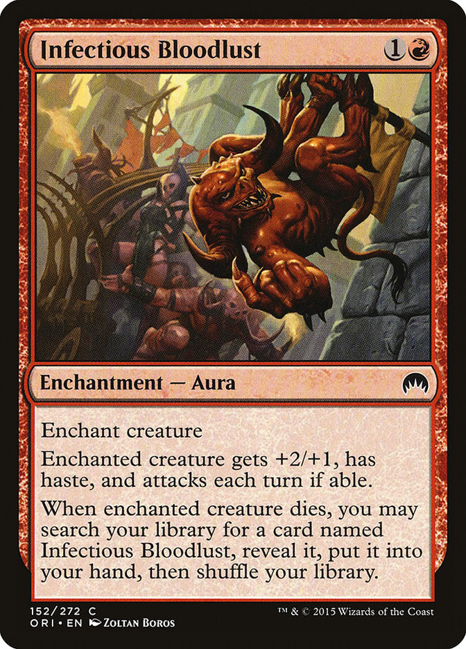 Infectious Bloodlust [Magic Origins] Foil