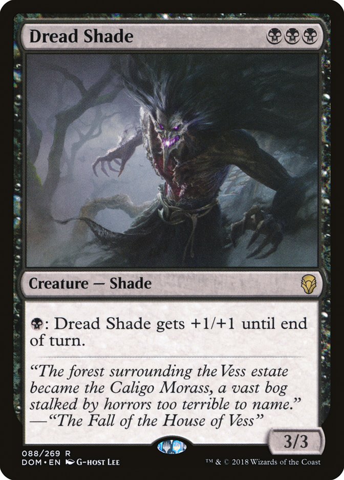 Dread Shade [Dominaria] Foil