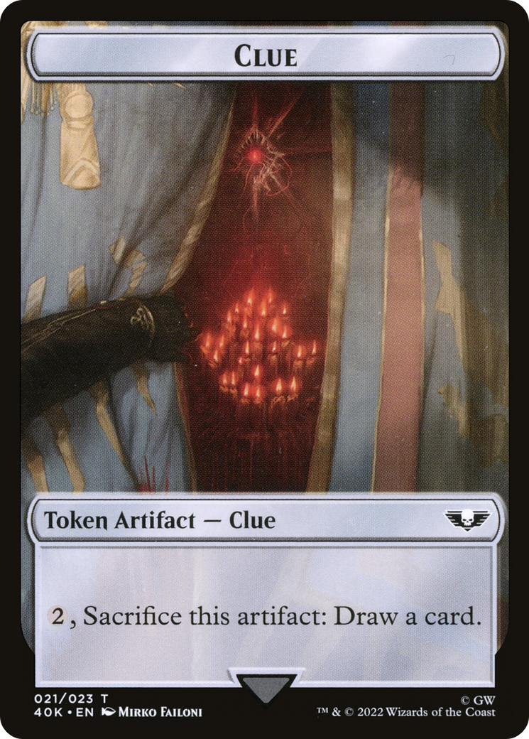 Clue  [Warhammer 40,000 Tokens]