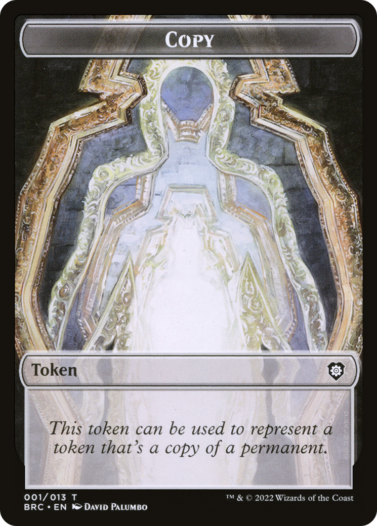 Copy  [The Brothers' War Commander Tokens] Foil
