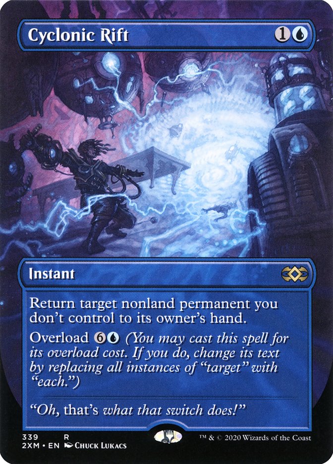 Cyclonic Rift (Toppers) [Double Masters] Foil