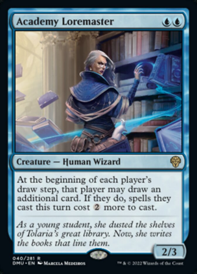 Academy Loremaster [Dominaria United] Foil