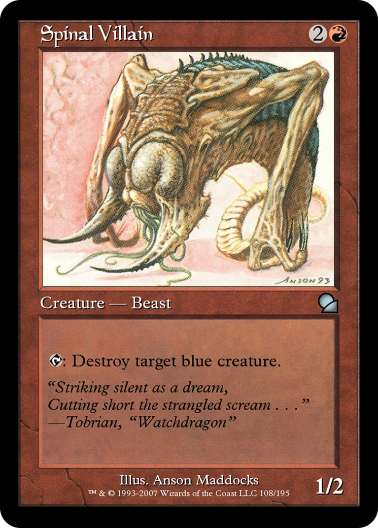 Spinal Villain  [Masters Edition]