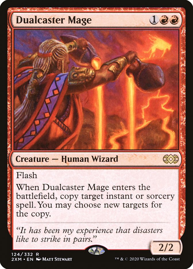 Dualcaster Mage [Double Masters] Foil