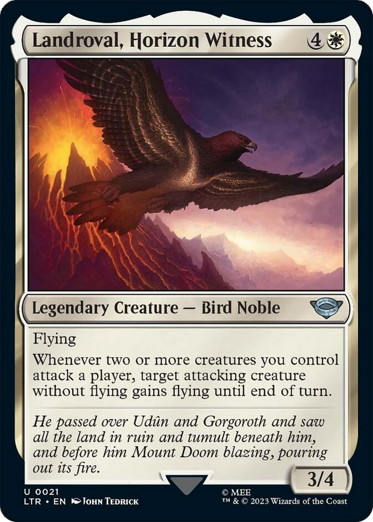 Landroval, Horizon Witness [The Lord of the Rings: Tales of Middle-Earth] Foil