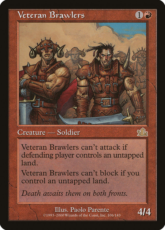 Veteran Brawlers [Prophecy] Foil