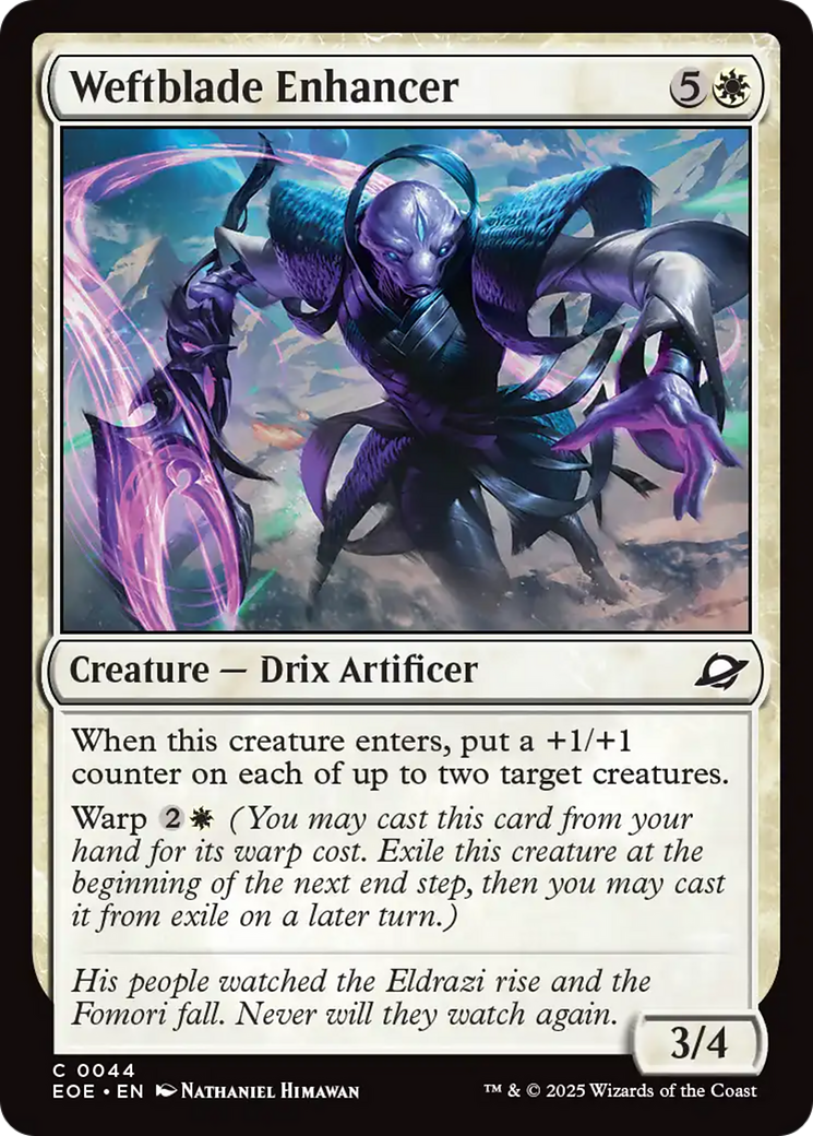 Weftblade Enhancer [Edge of Eternities] Foil