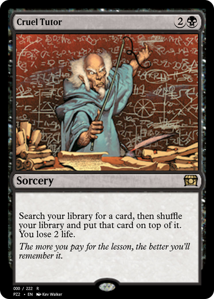 Cruel Tutor  [Treasure Chest]