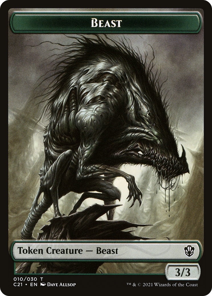 Beast  [Commander 2021 Tokens]