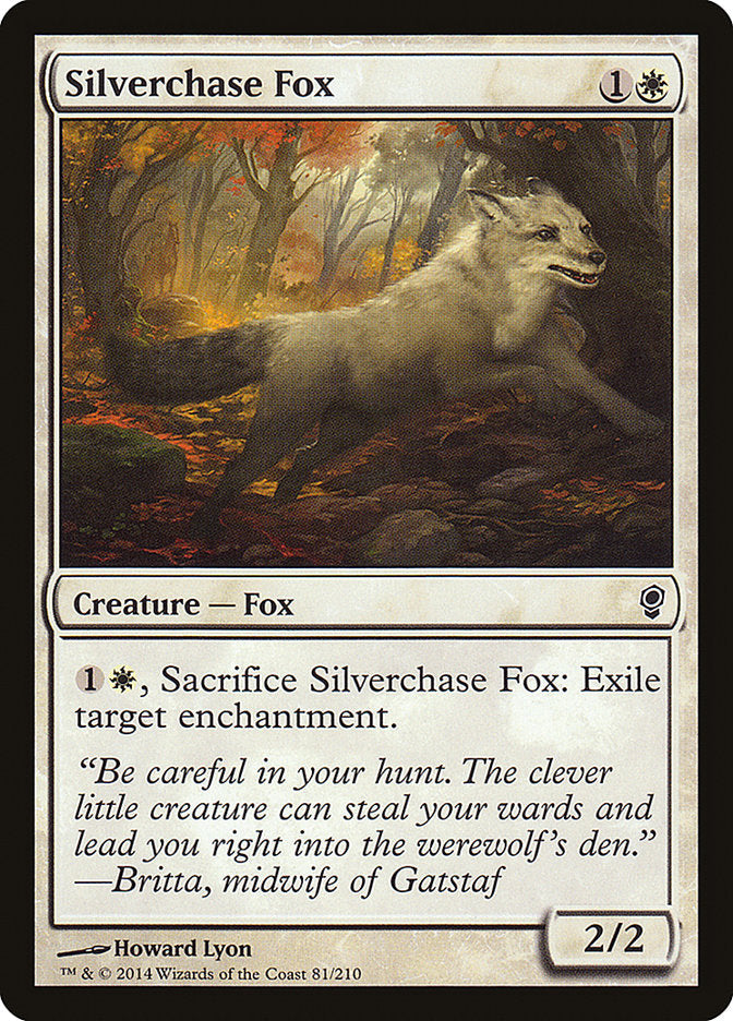 Silverchase Fox [Conspiracy] Foil