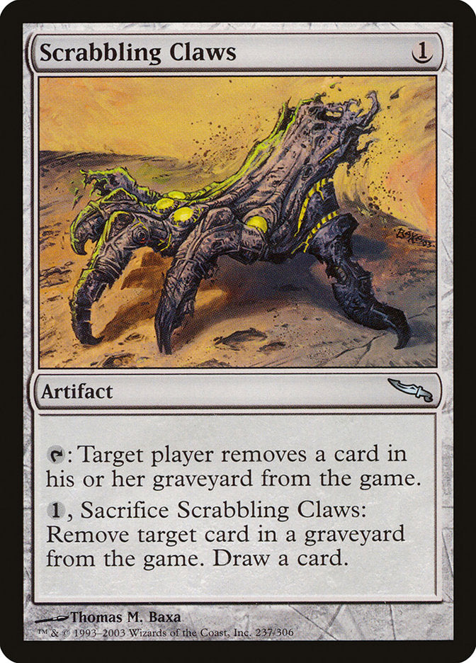 Scrabbling Claws [Mirrodin] Foil
