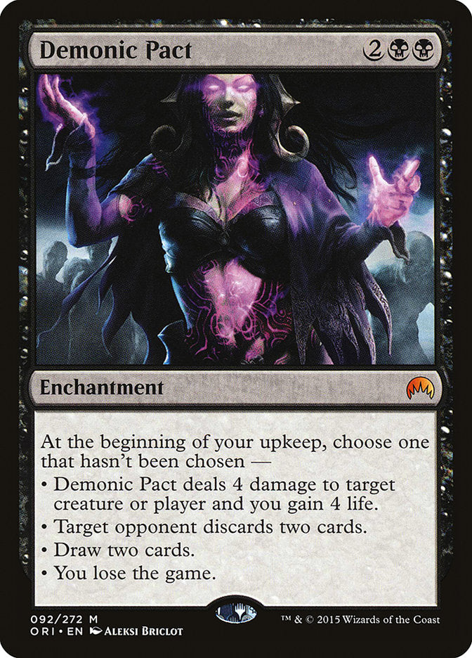Demonic Pact [Magic Origins] Foil