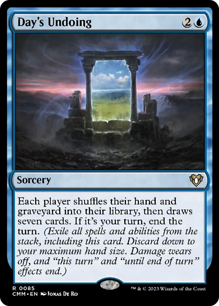 Day's Undoing [Commander Masters] Foil