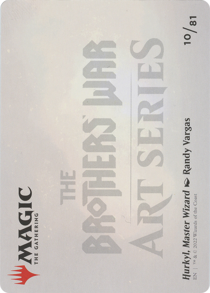 Hurkyl, Master Wizard // Hurkyl, Master Wizard  [The Brothers' War Art Series] (Borderless)