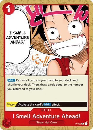 I Smell Adventure Ahead! (Promotion Pack 2022) (P-002) - [One Piece Promotion Cards]