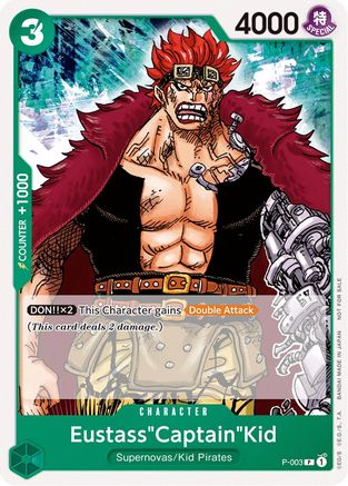Eustass"Captain"Kid (Promotion Pack 2022) (P-003) - [One Piece Promotion Cards]