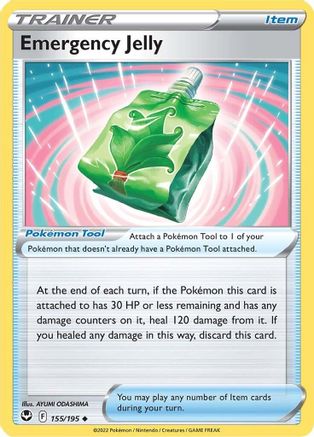 Emergency Jelly (155/195) [Sword & Shield: Silver Tempest] Reverse Holofoil
