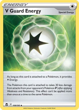 V Guard Energy (169/195) [Sword & Shield: Silver Tempest] Reverse Holofoil