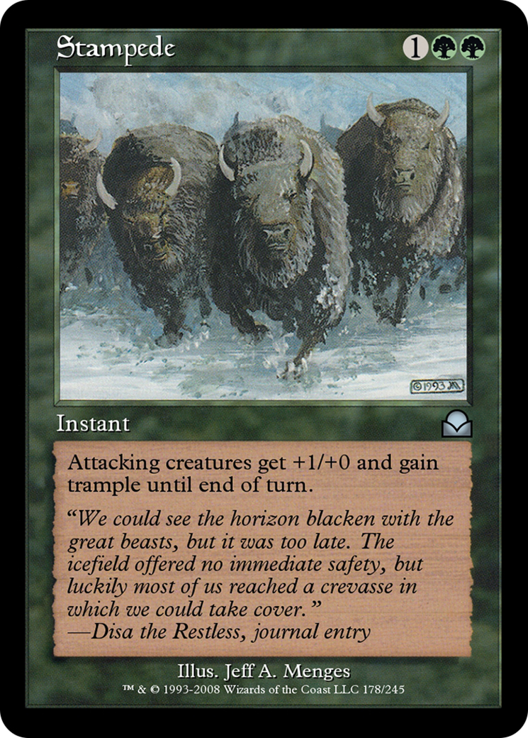 Stampede  [Masters Edition II] Foil