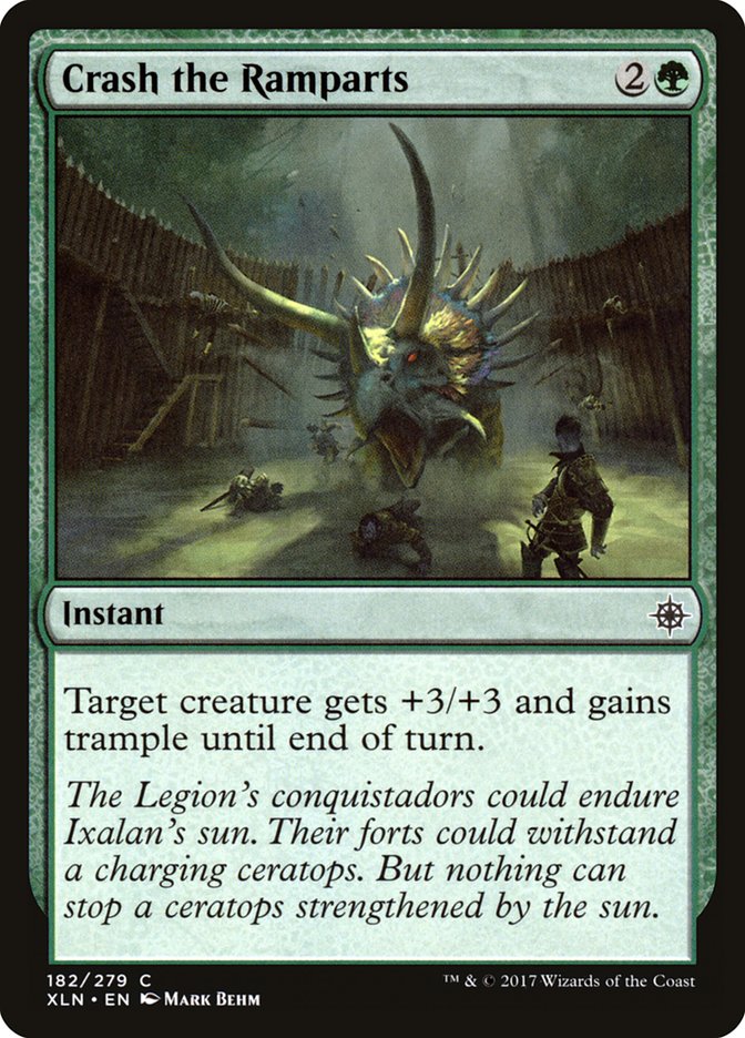 Crash the Ramparts [Ixalan] Foil