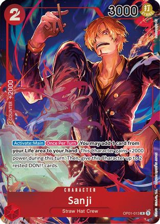 Sanji (Parallel) (OP01-013) - [Romance Dawn] Foil